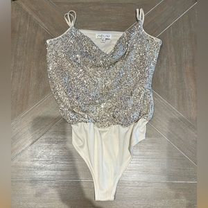 Sequin body suit